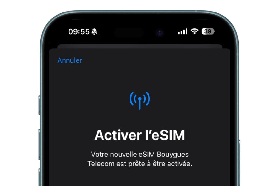 Comment Activer Une Esim Sur Un Iphone