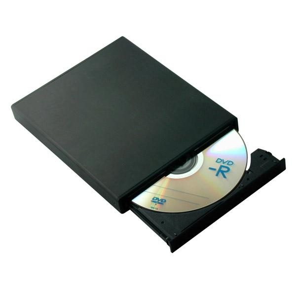 Lecteur CD DVD Externe, USB 2.0 Slim Protable Lecteur CD-RW Externe Lecteur  Graveur DVD-RW pour Ordinateur Portable, Ordinateur Portable, Ordinateur
