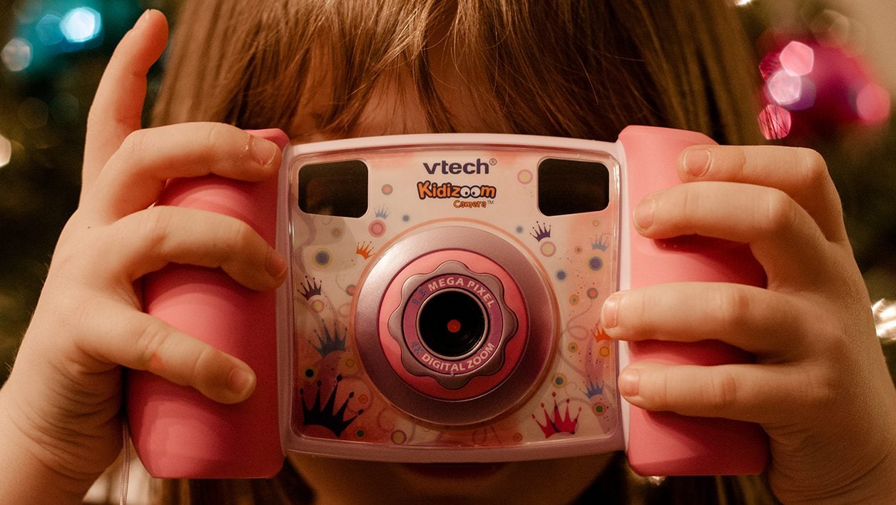 VTech - Étui pour appareil-photo numérique / camescope - rose - pour VTech  KidiZoom