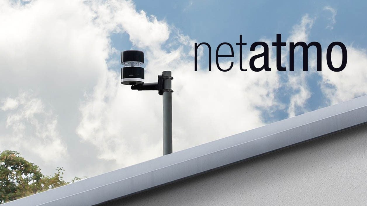 Anémomètre NETATMO connectée pour la Station Météo