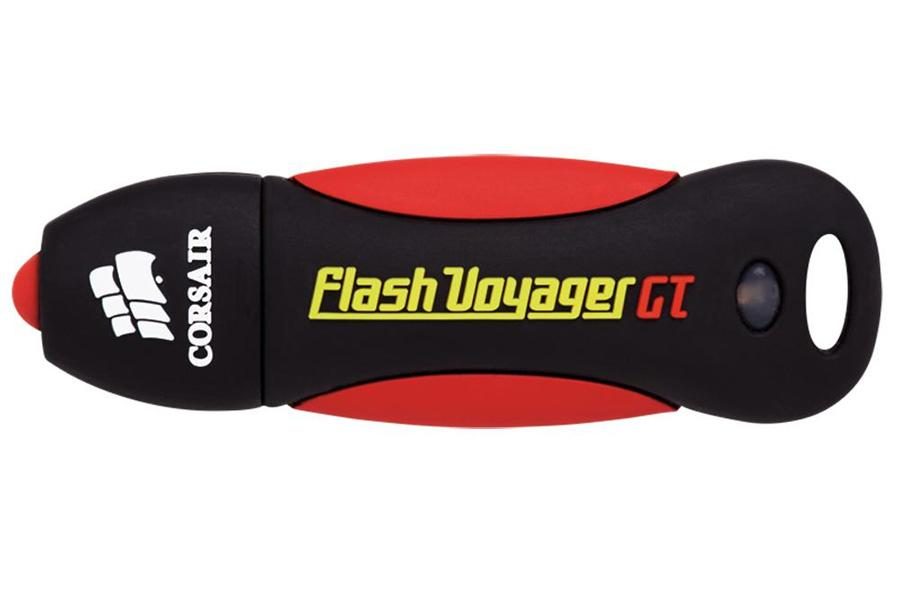 Corsair Flash Voyager GT, 1To Clé USB 3.0 (Hautes Performances avec l'USB  3.0 comme l'USB 2.0, Enveloppe en Caoutchouc Durable, Étanche, Résistante  aux Chocs) - Noir/Rouge : : Informatique