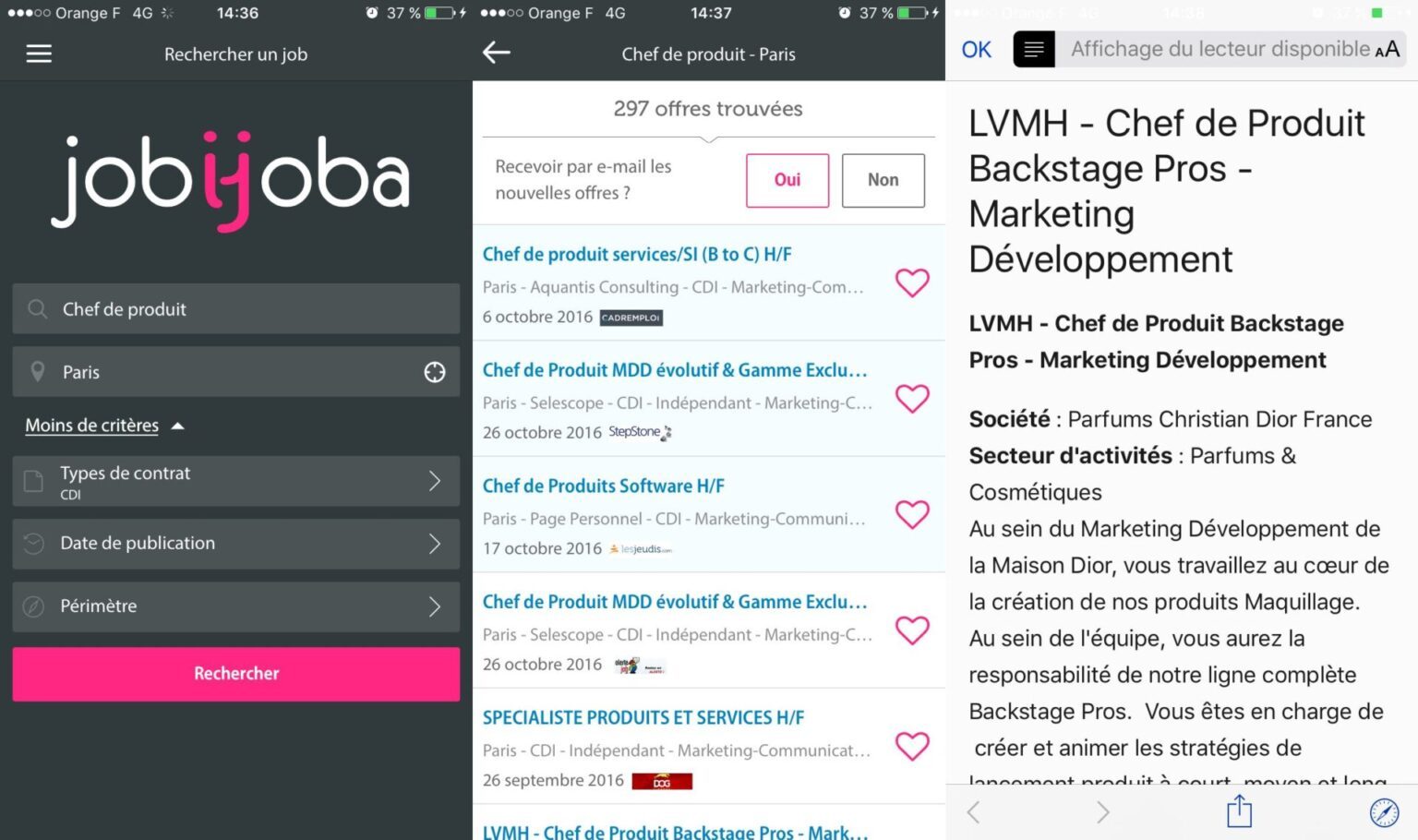 Les Meilleures Applications Pour Trouver Un Job Sur Iphone Et Android