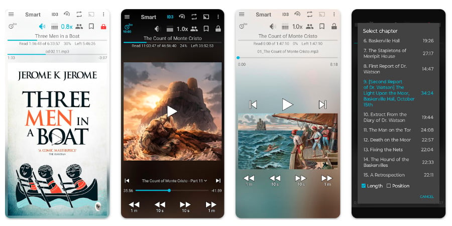 Smart Audiobook Player App