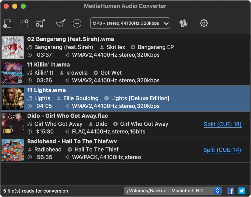 Mediahuman Audio Converter