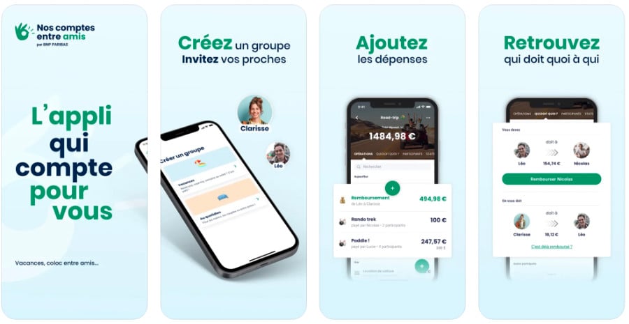 Nos Comptes Entre Amis App