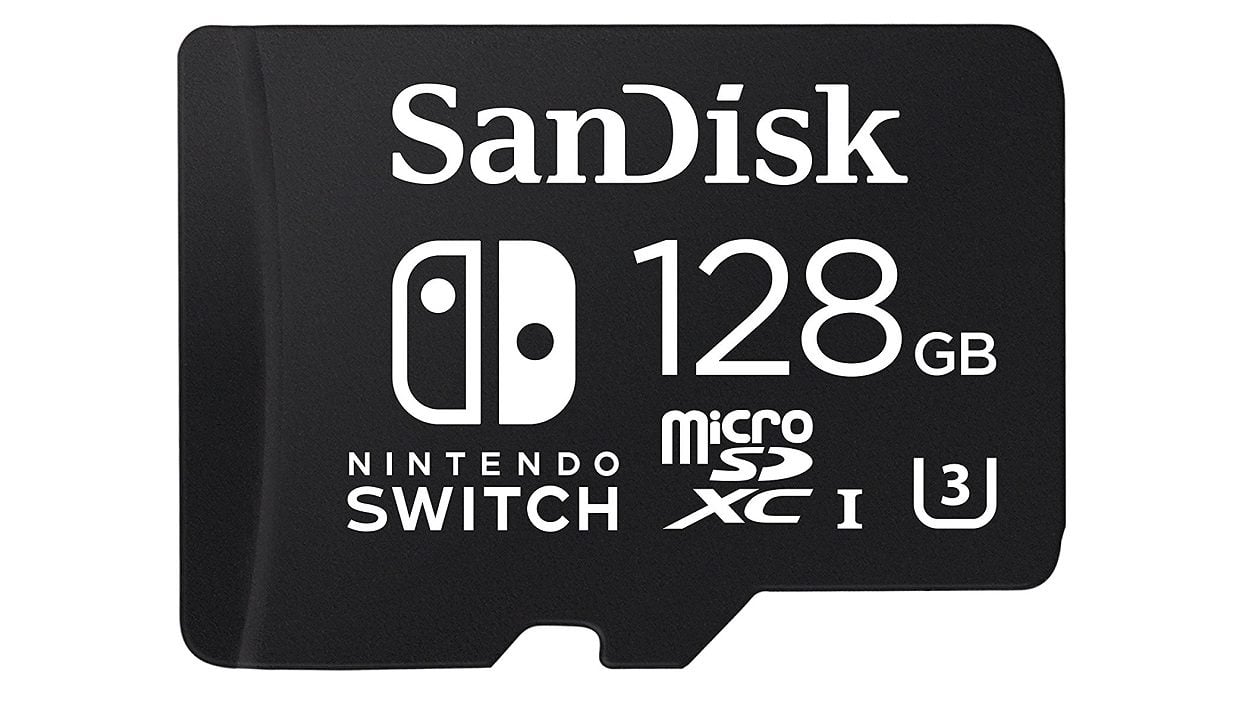 SANDISK - Carte MicroSD 128Go MicroSDXC pour Nintendo Sw