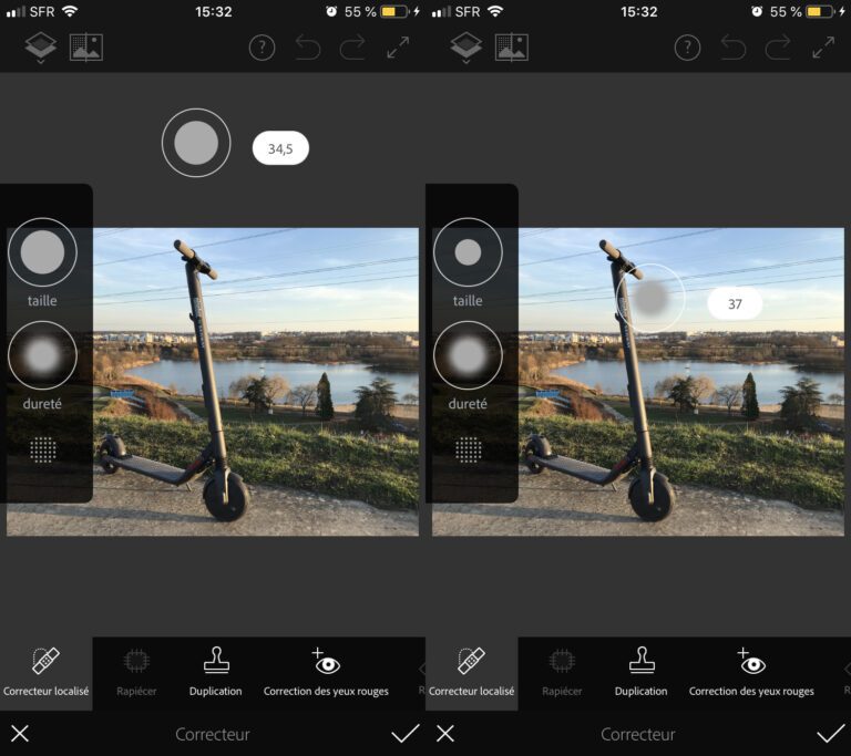 comment supprimer un objet sur photo iphone