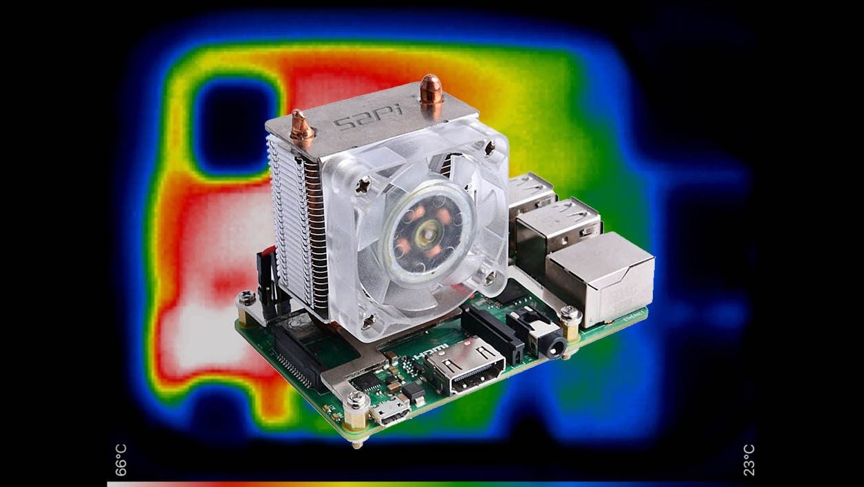 Dissipateur Thermique Raspberry Pi 5 avec ventilateur