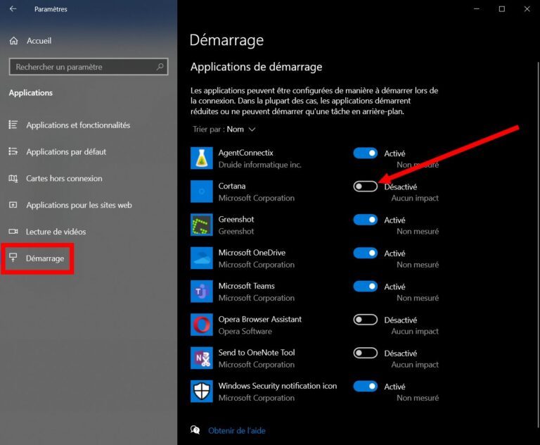 comment executer un programme au demarrage de windows 10