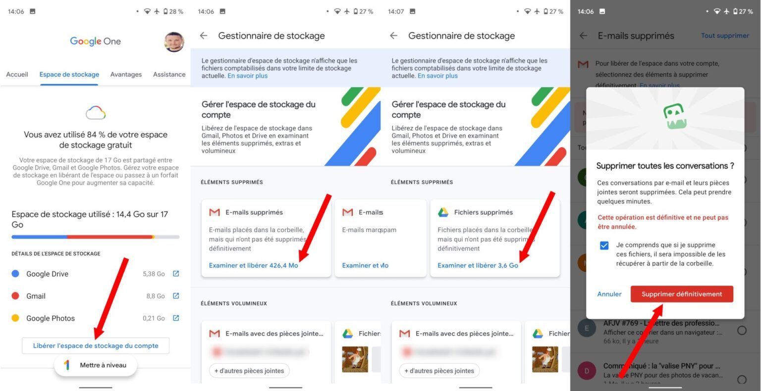 comment sauvegarder les contact sur google