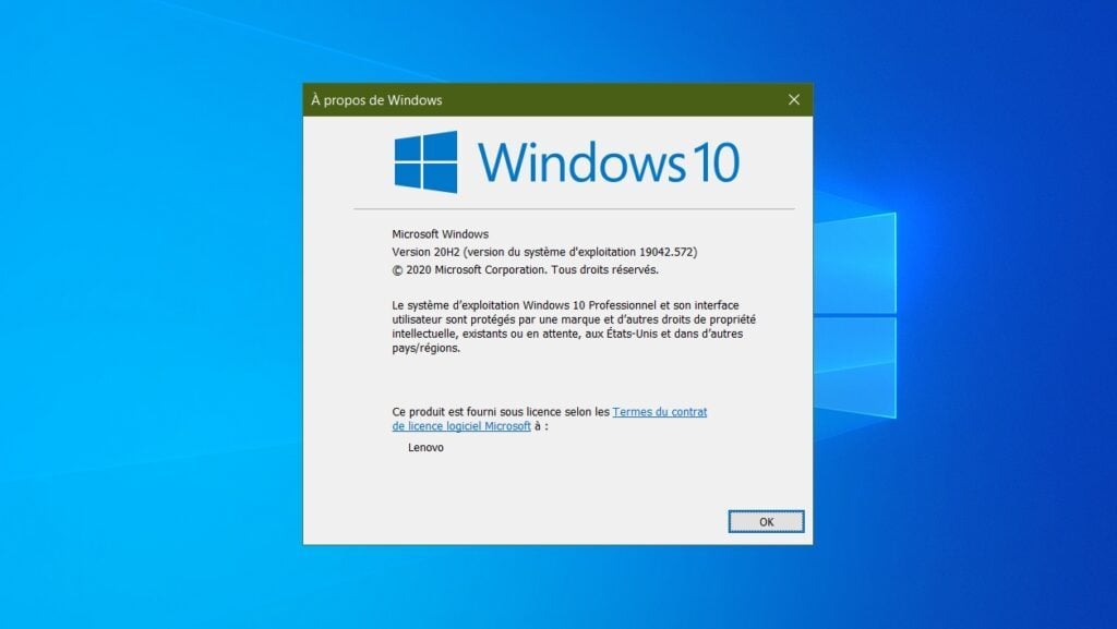 Windows 10 : Comment Installer La Mise à Jour October 2020 Update