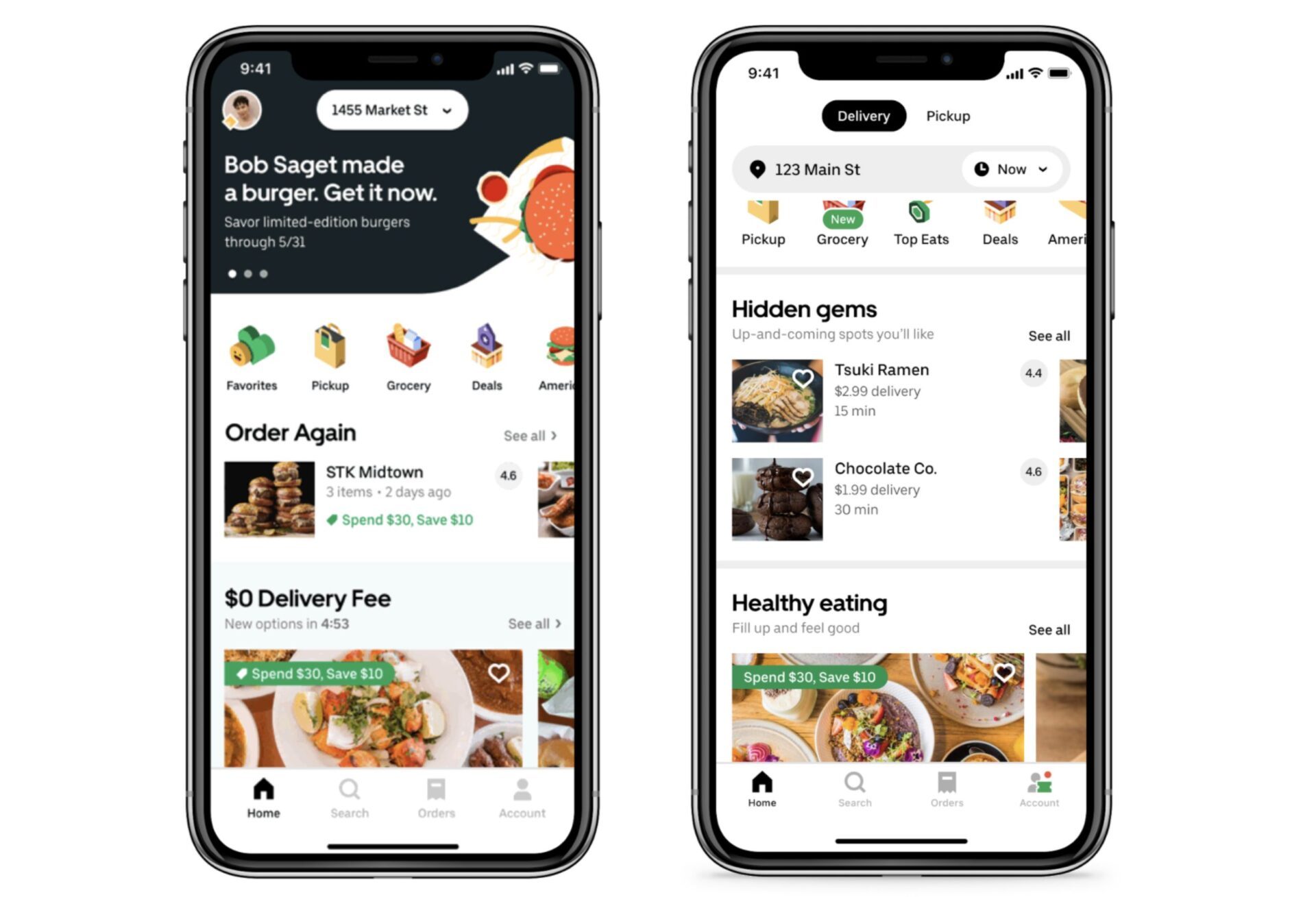 Uber Eats D voile Un Nouveau Design Pour Son Application Plein De 