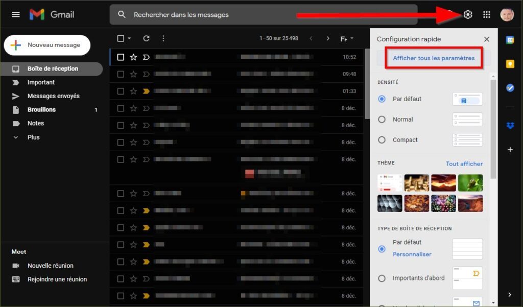 Gmail  comment modifier le nom associé à votre adresse email