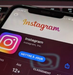 Instagram mise à jour