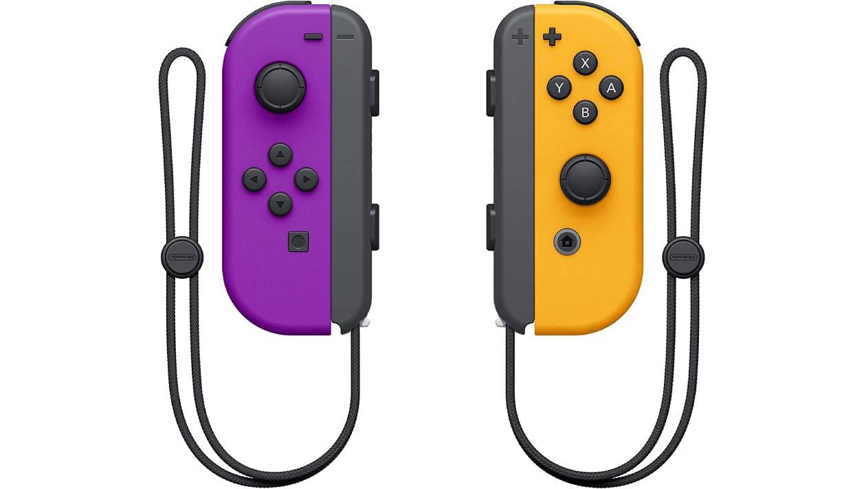 Nintendo Switch : les manettes Joy-Con violet et orange sont en promotion  sur