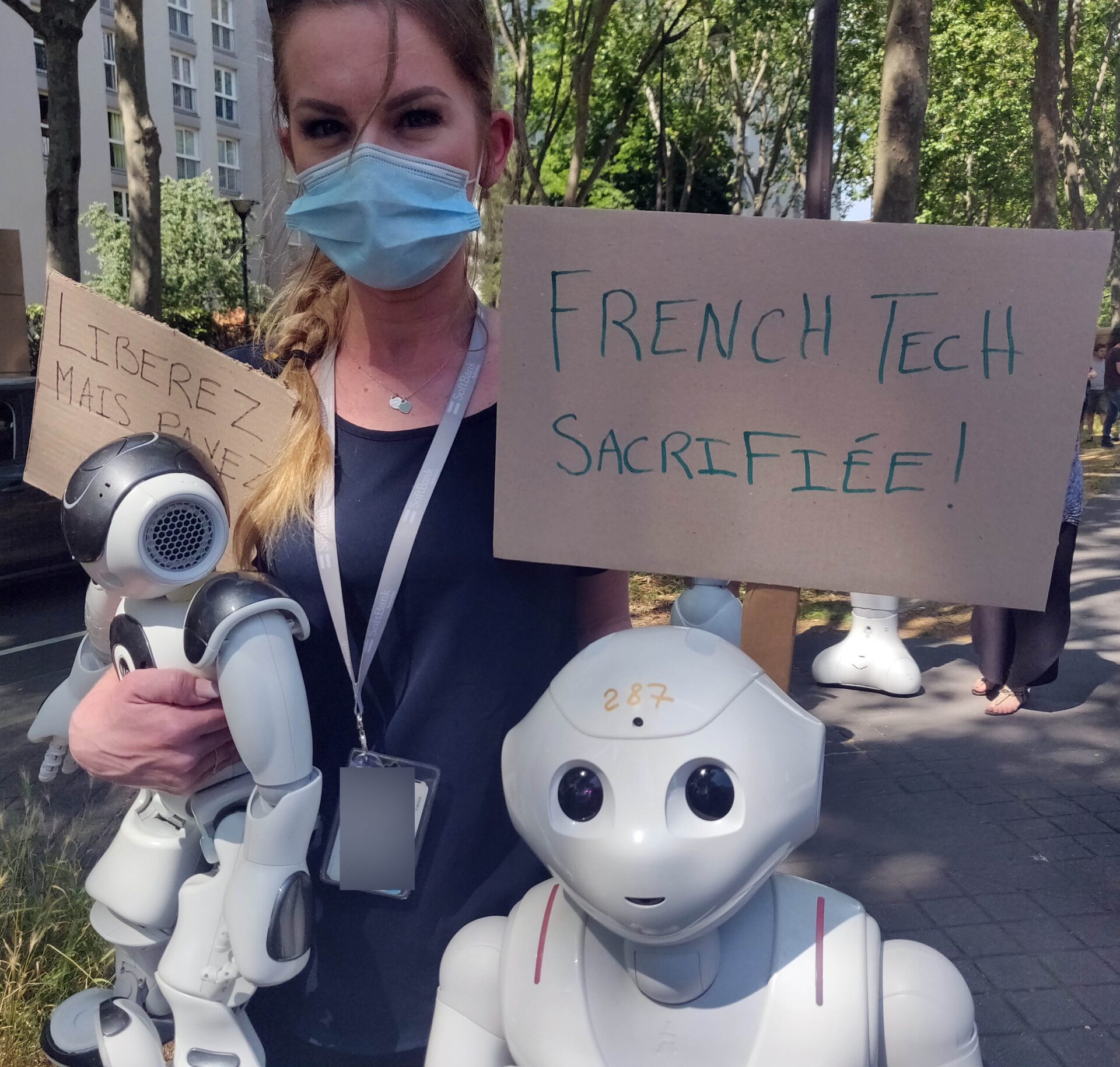 Pepper et Nao symbolisent la French Tech. 