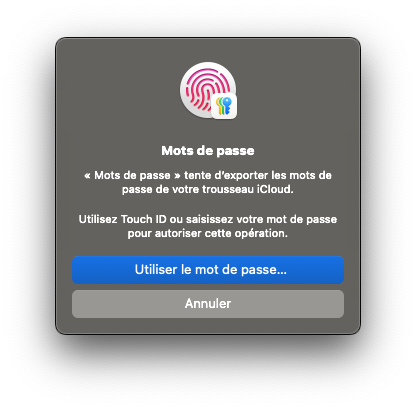 Exporter Mots De Passe Icloud Macos 7