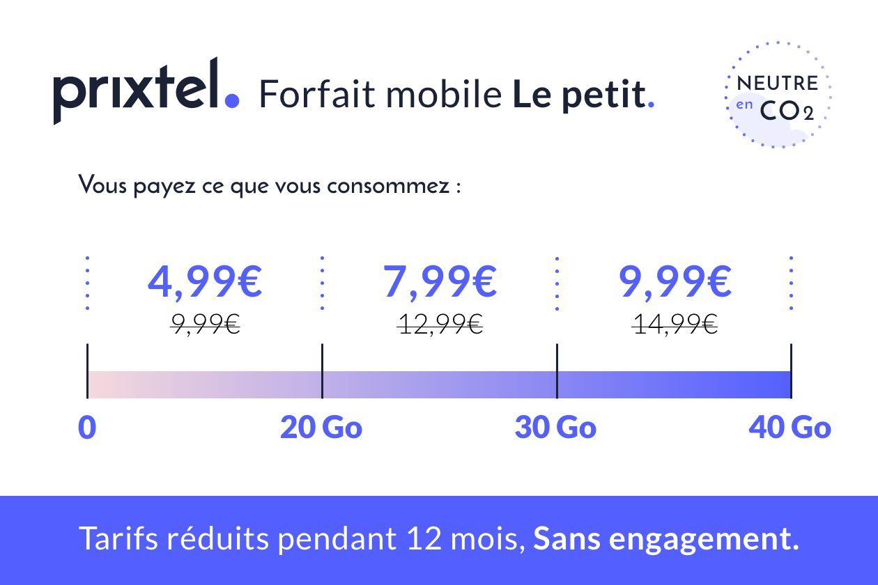 Le petit - forfait mobile