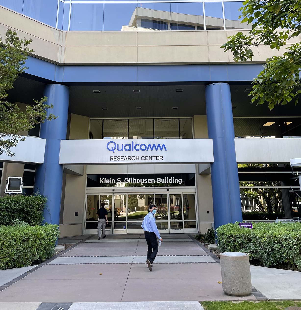 Le laboratoire de recherche de Qualcomm.