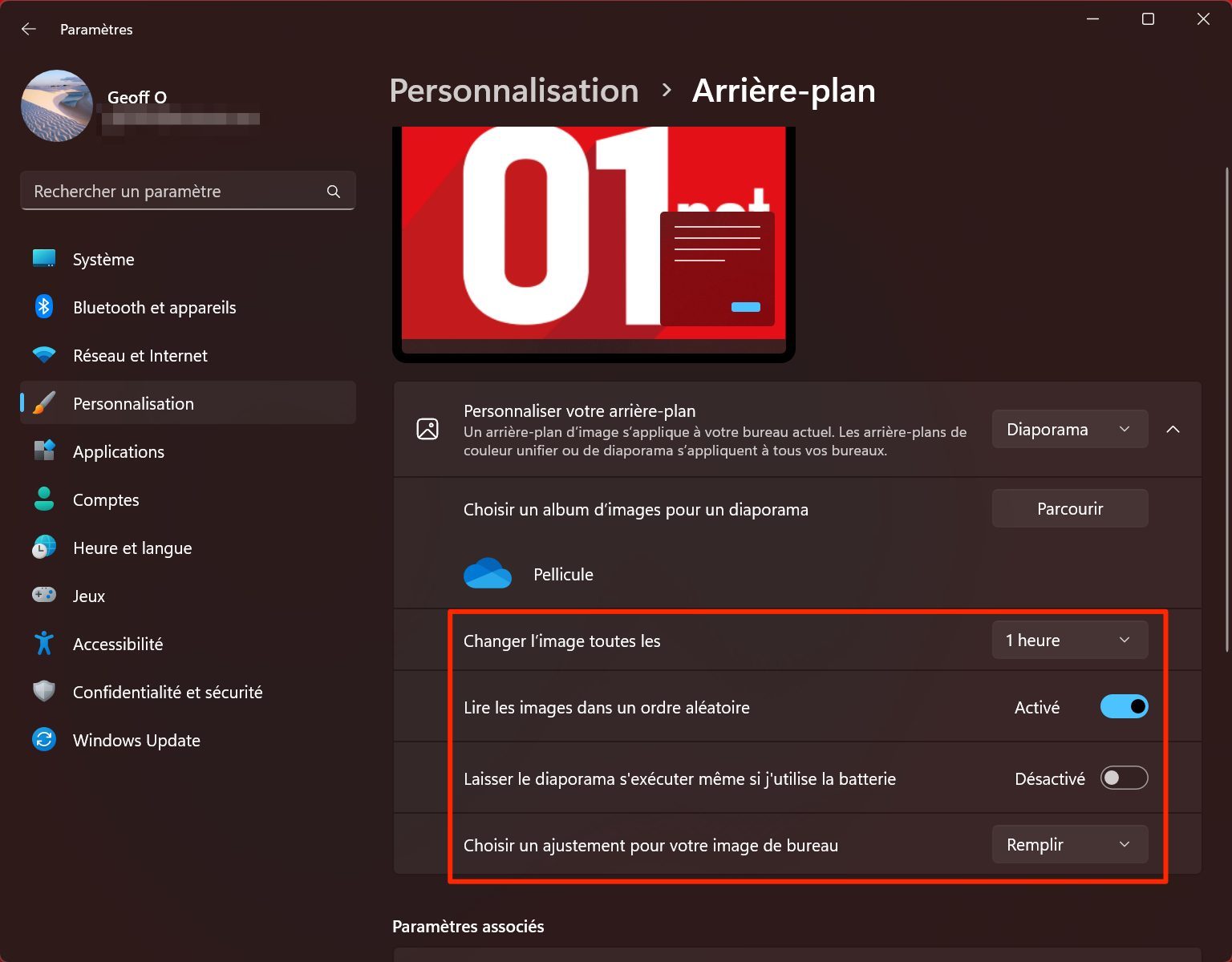 Windows Comment Changer Automatiquement Le Fond D Cran Du Bureau