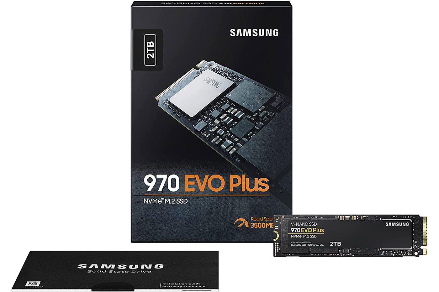 Acheter SSD NVMe 2 To Samsung 970 EVO Plus (MZ-V7S2T0BW)