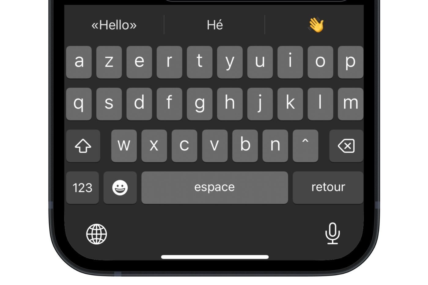 Retour haptique : comment activer les vibrations du clavier sur iOS 16