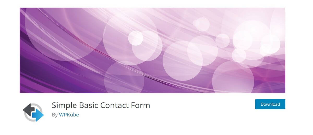 Simple Basic Contact Form