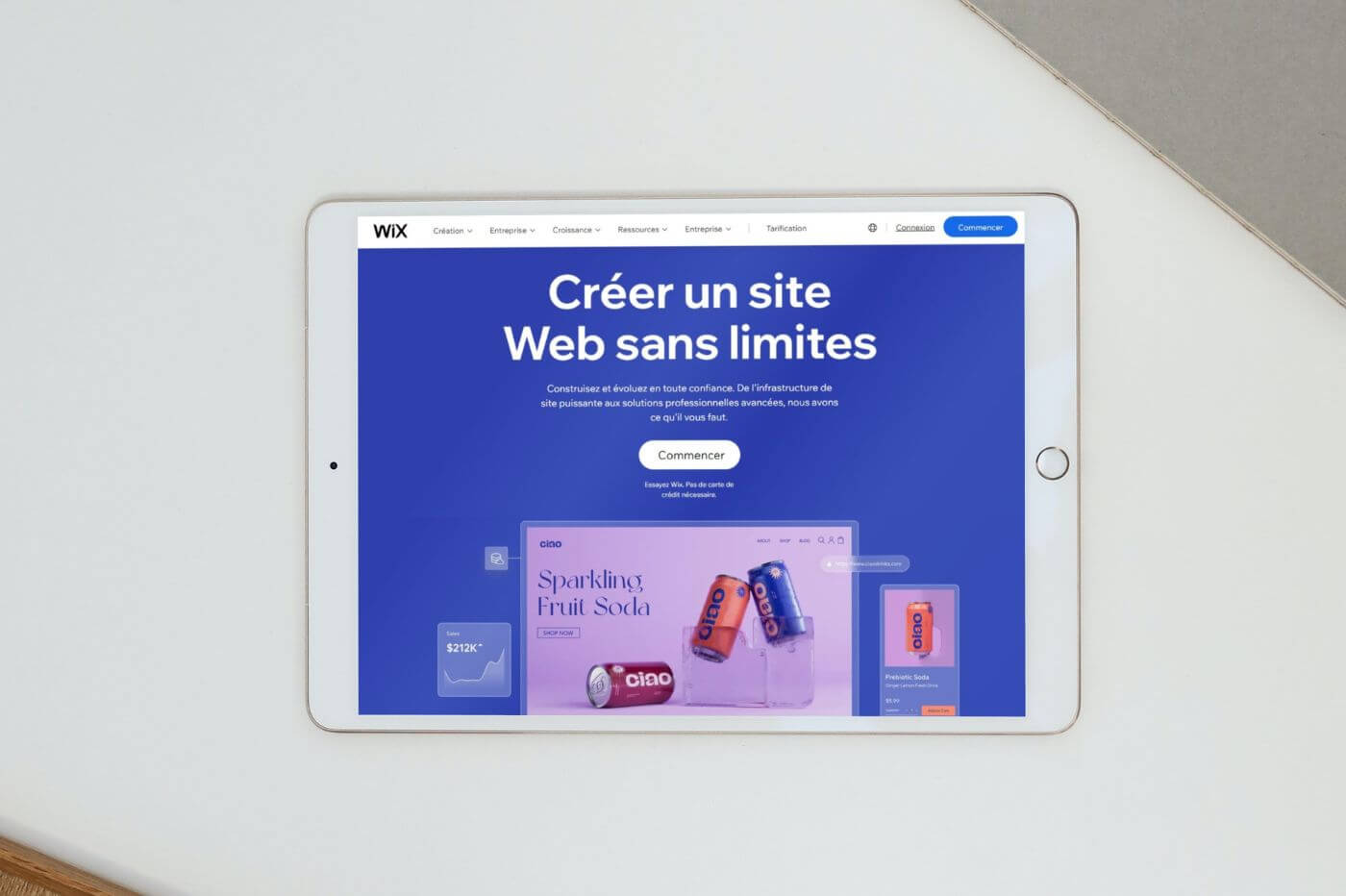 comment faire un site web avec wix