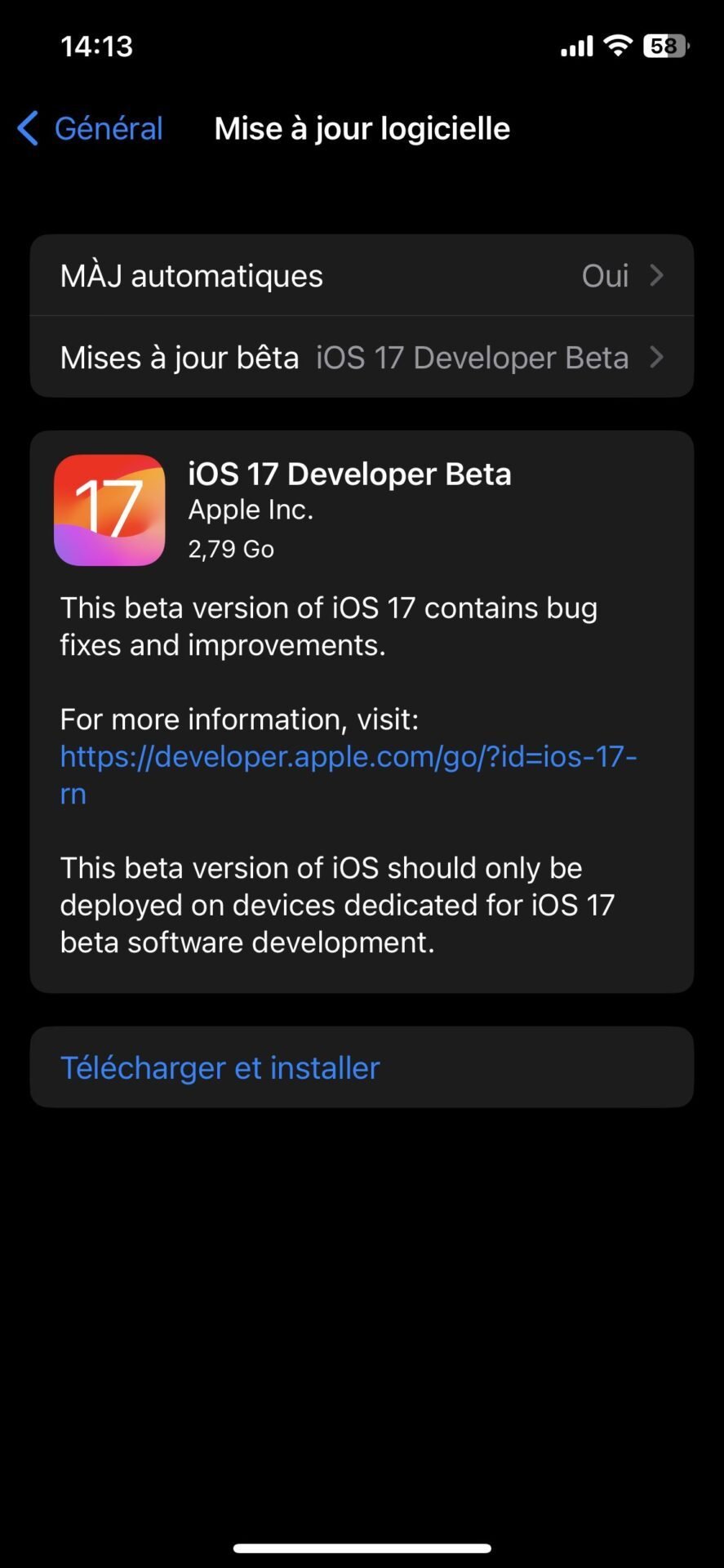 Comment Installer IOS 17 Dès Maintenant (même Si On Vous Déconseille De ...