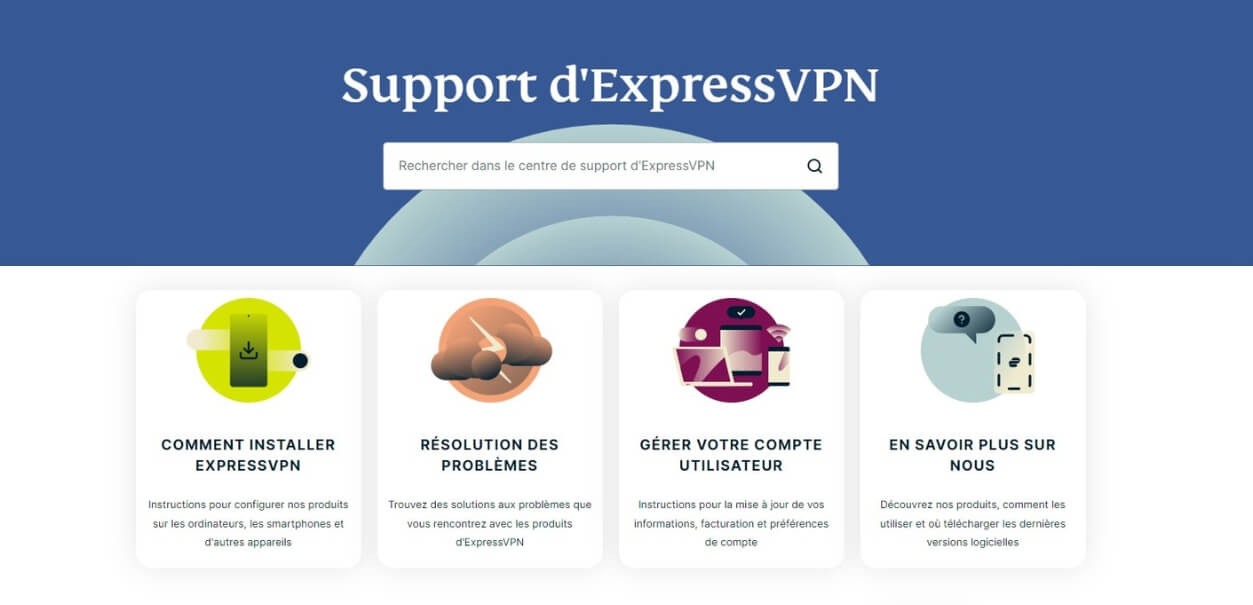 Centre d'aide ExpressVPN