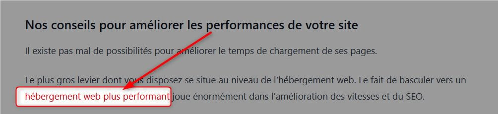 Lien Interne Amélioration Référencement