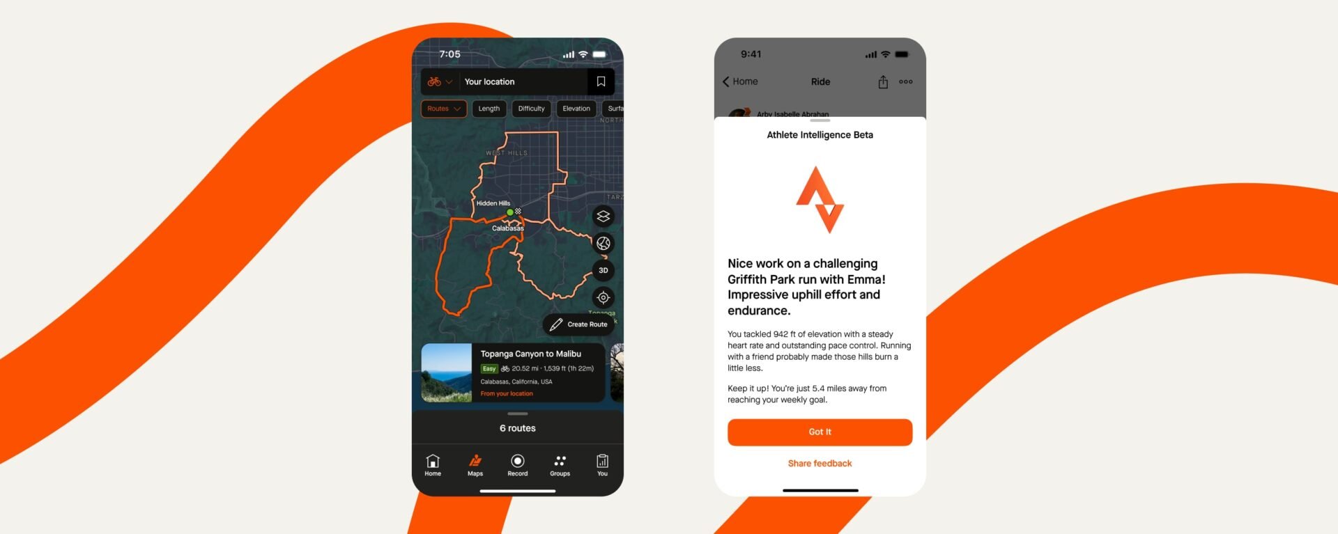 Strava Dark Mode & Ai