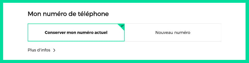 Garder son numéro de téléphone RED by SFR