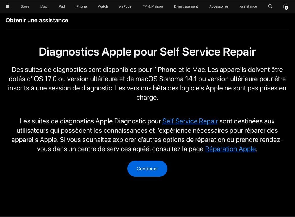 Apple Diagnostics Iphone 1