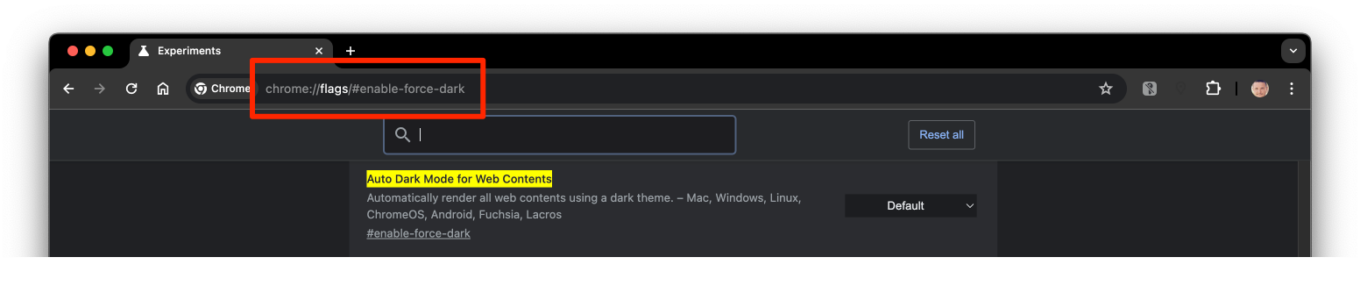 Chrome Forcer Thème Sombre Sur Tous Les Sites 2