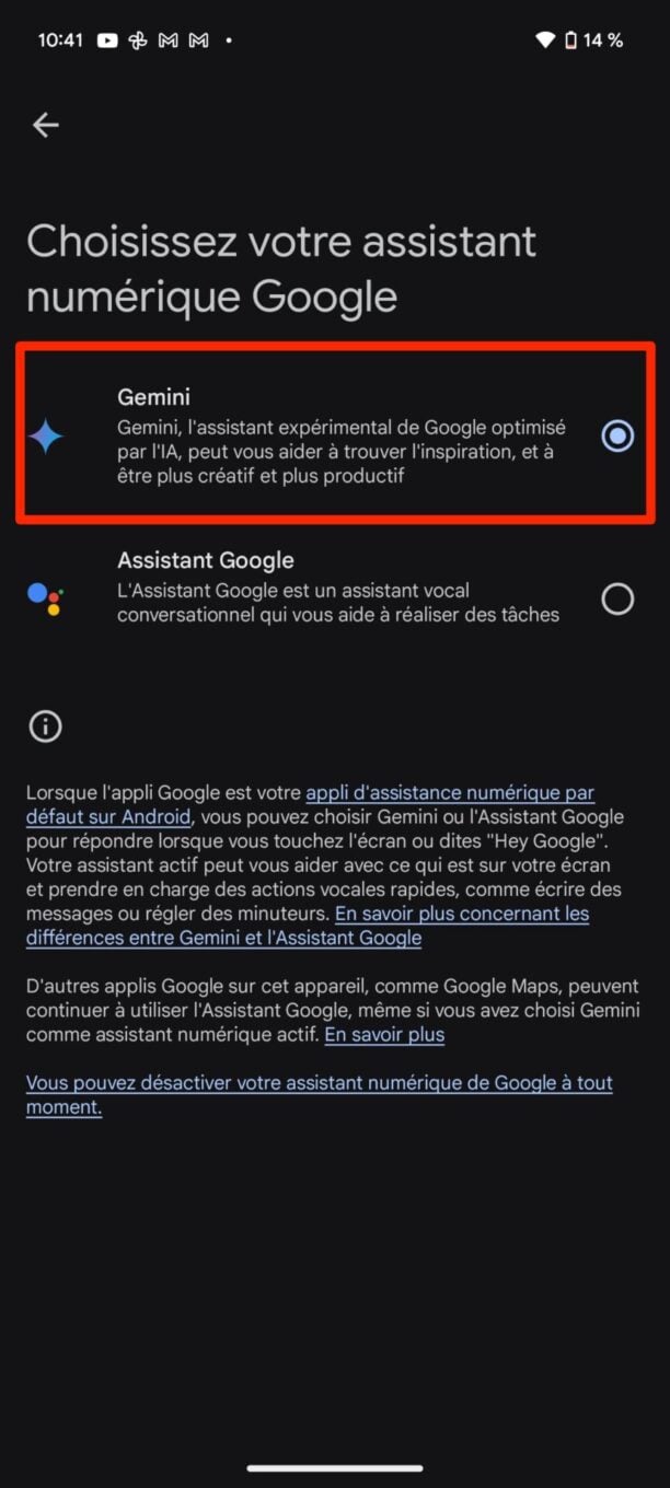 Google Gemini Android5