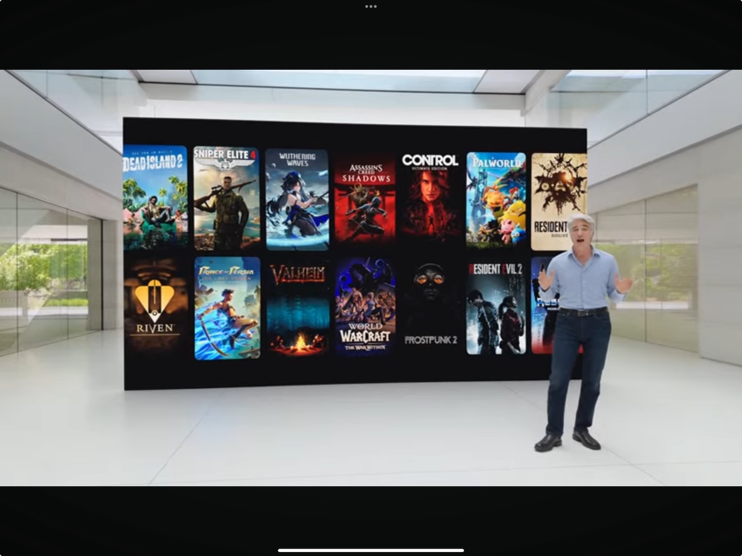 La liste de sjeux MacOS