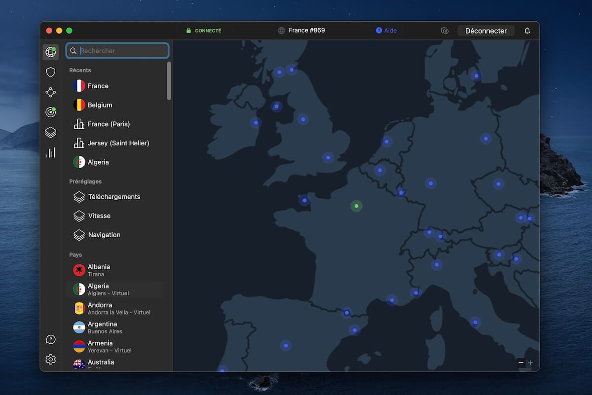 Nordvpn Connecté En France