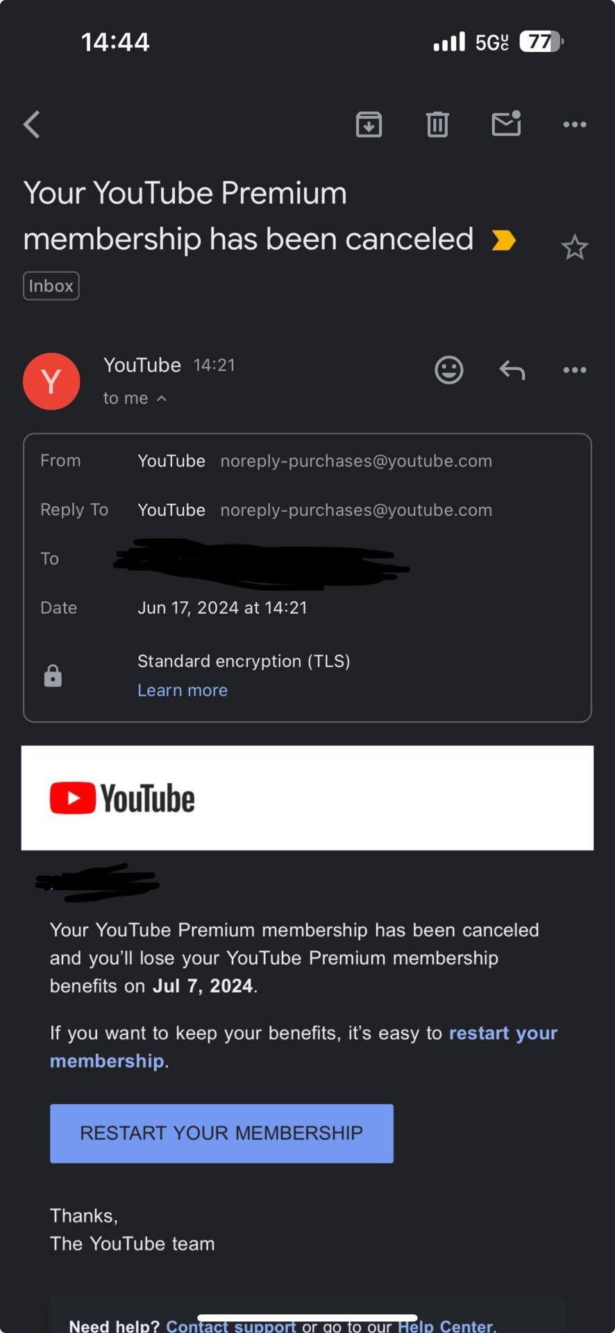 Annulation Abonnement Youtube Premium Vpn