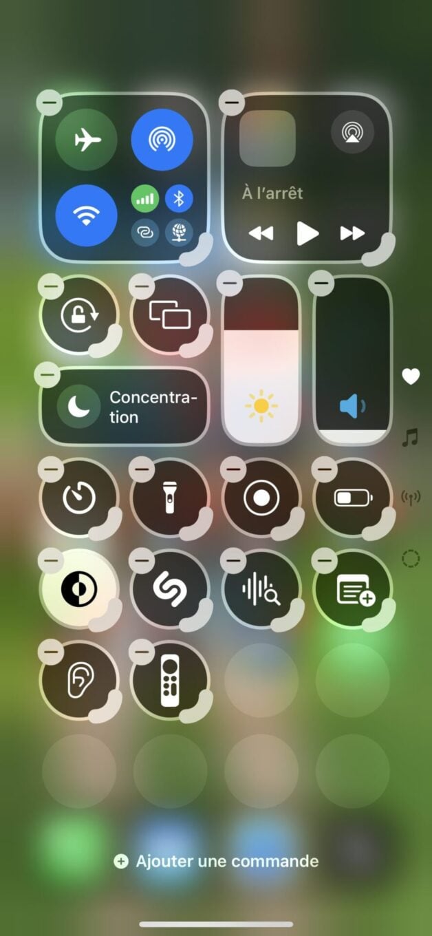 Ios 18 Centre De Contrôle 1