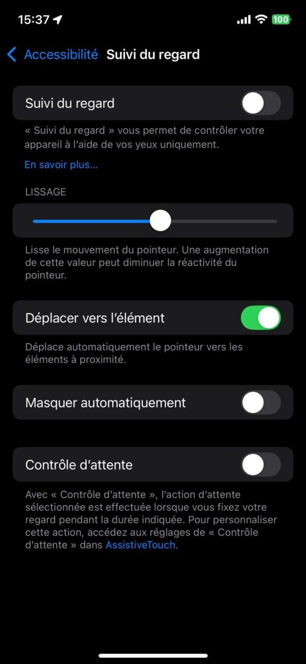 Ios 18 Contrôle Du Regard4