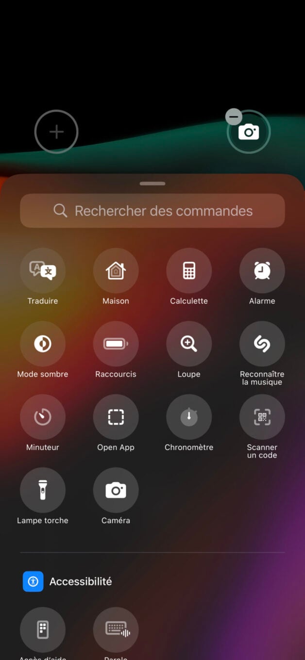 Ios 18 écran Verrouillé Boutons 2