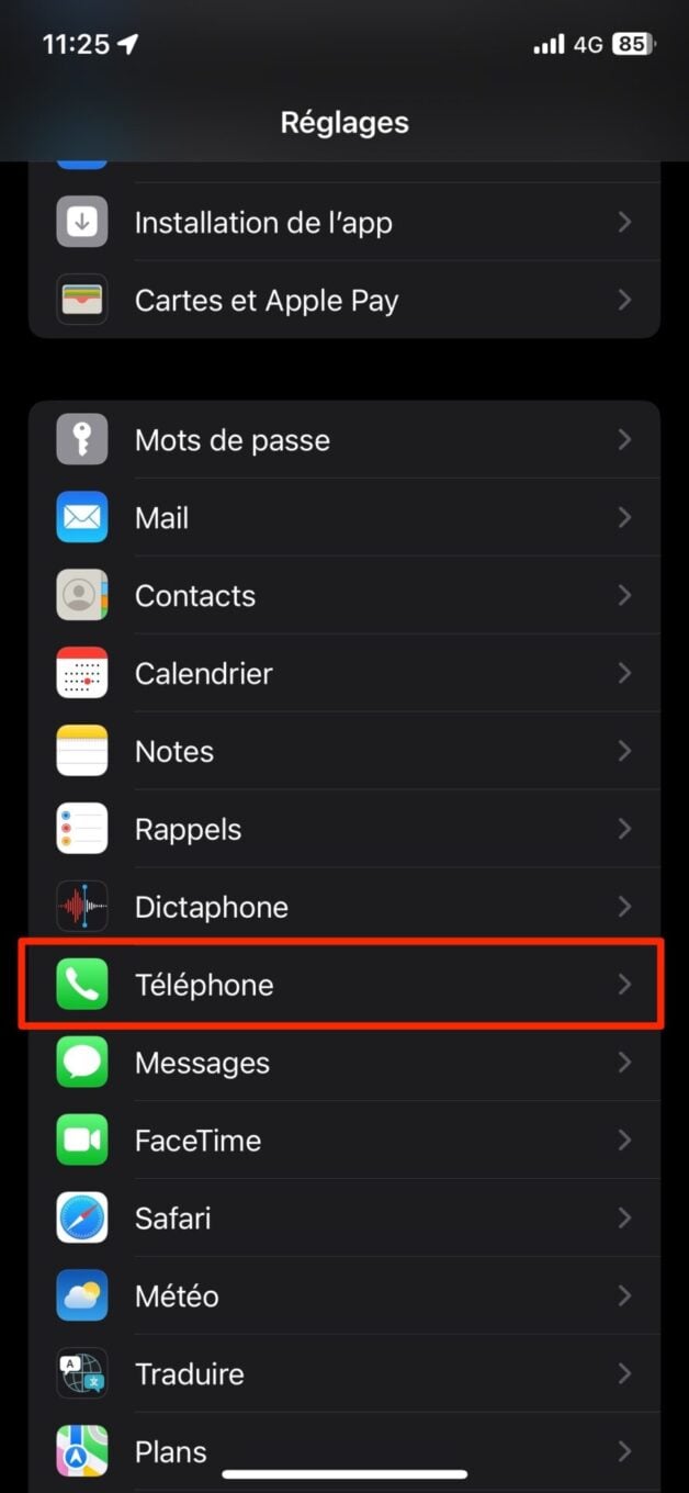 Ios Filtre D Appel Démarchage Commercial 1