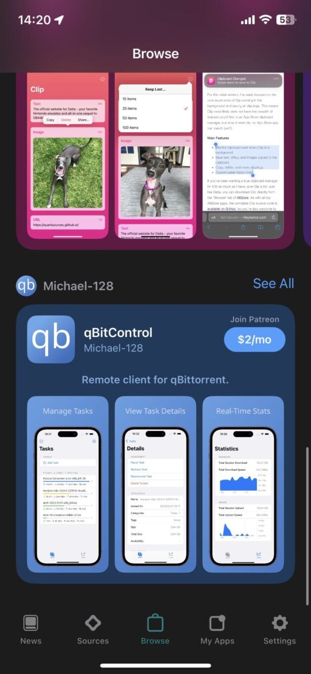 Altstore Sources Applis 3