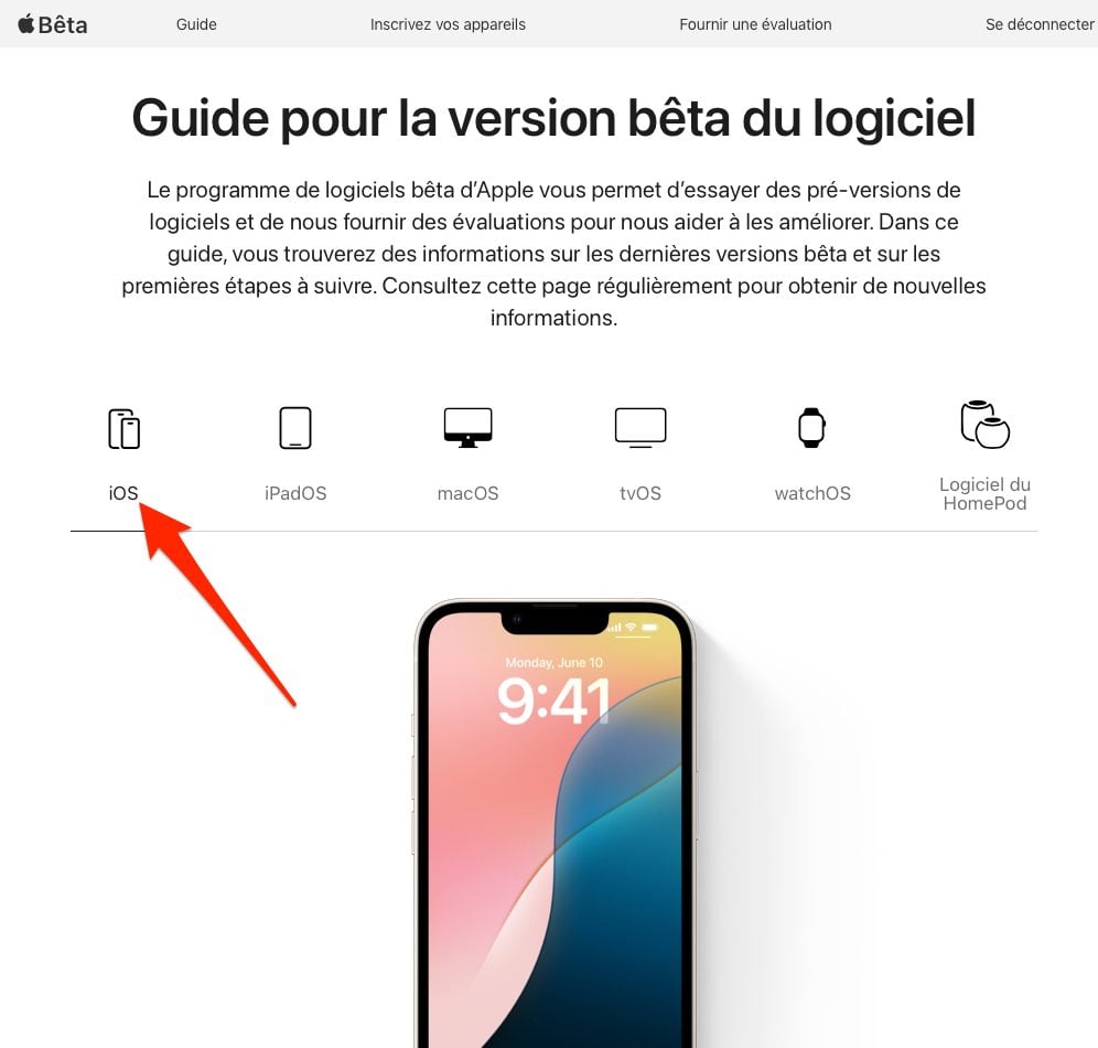 Beta Ios 18