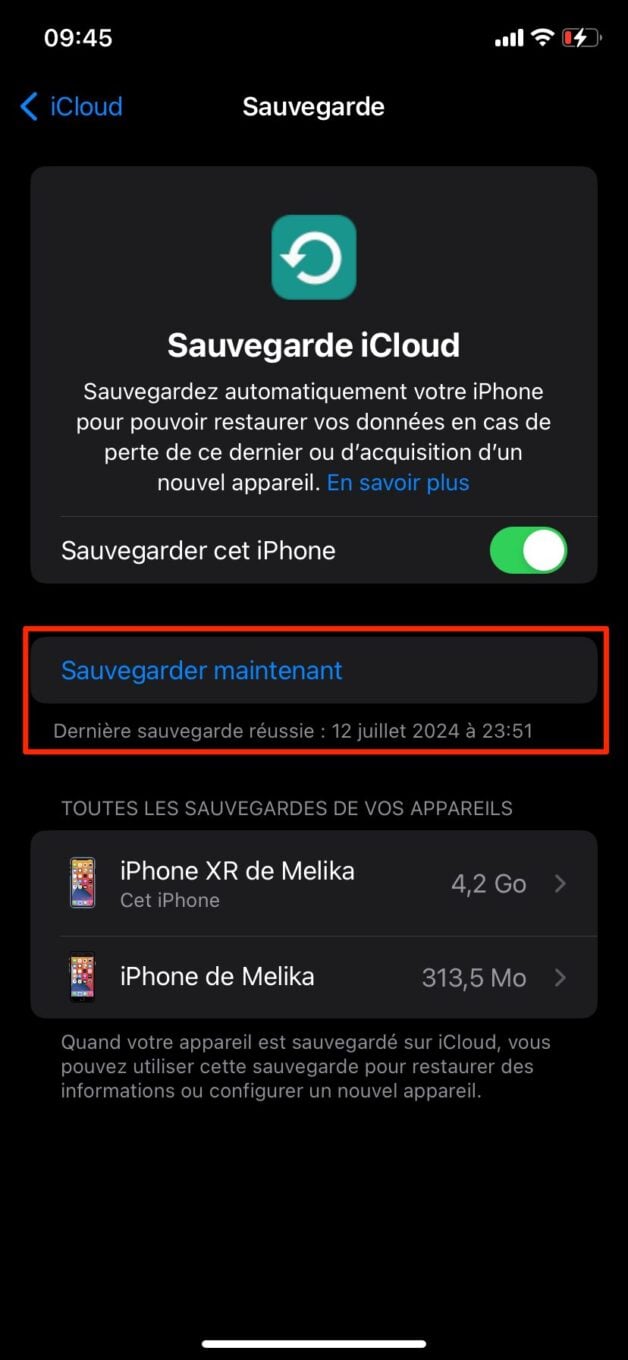 Sauvegarder Iphone Icloud 4