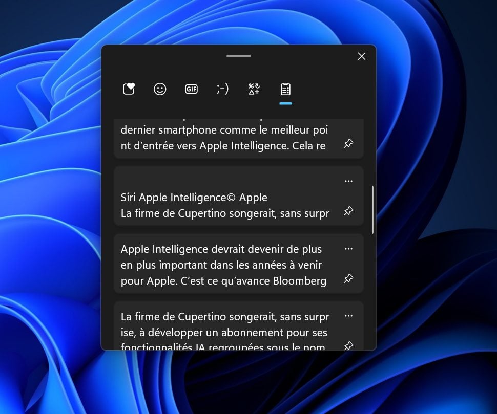 Windows 11 Historique Du Presse Papiers