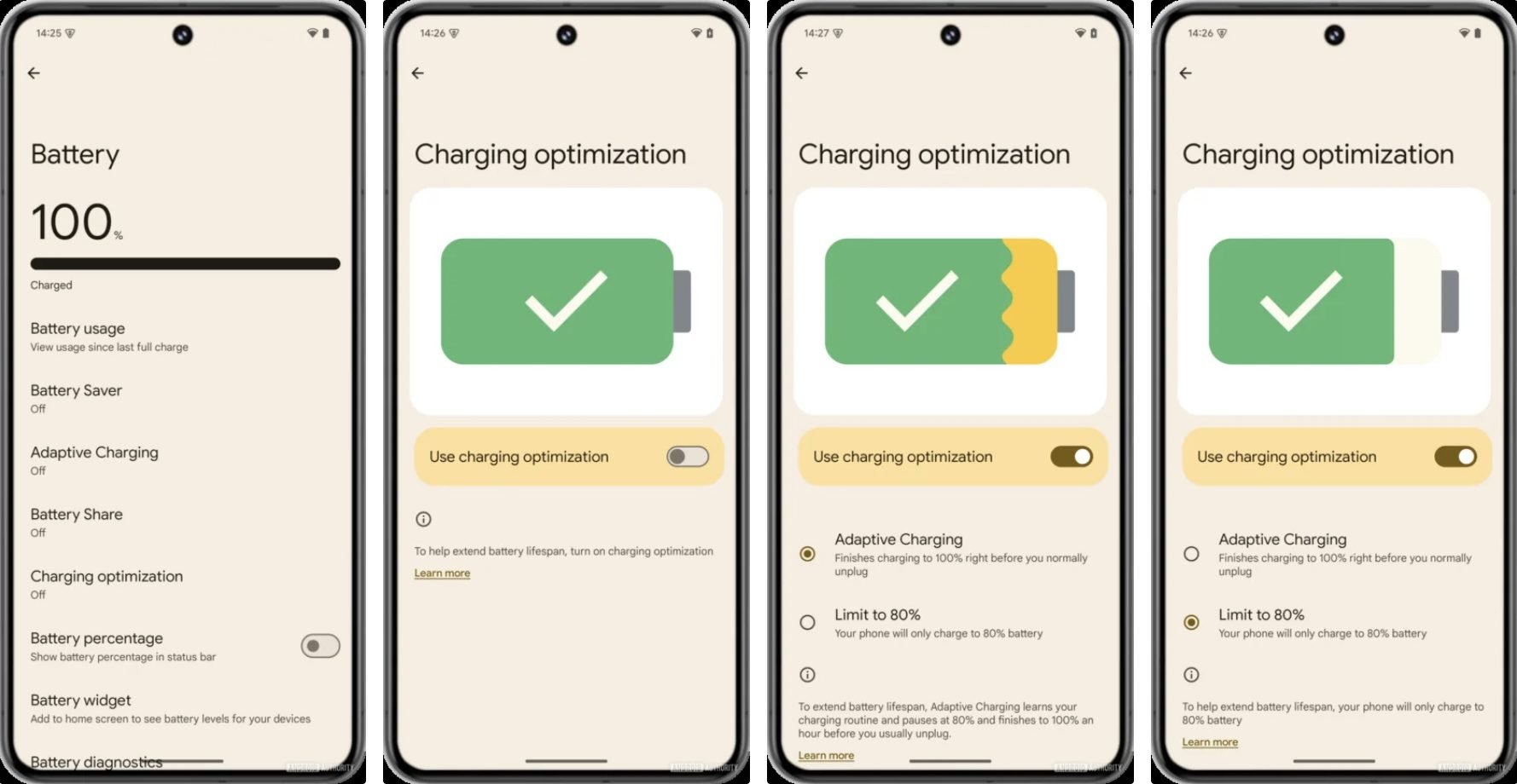 Android 15 Limite Charge Batterie