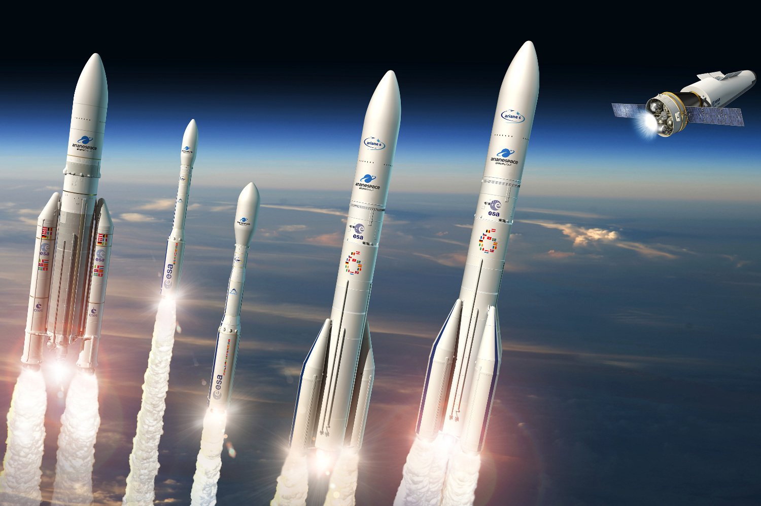 Ariane 6 vs Ariane 5 vs Vega