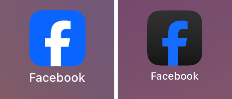 Facebook App Icone Ios 18 B3